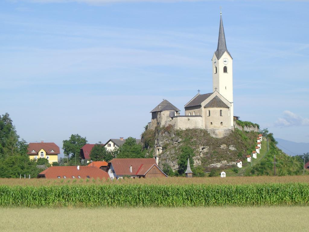 Appartement Landhaus Felsenkeller Sankt Kanzian am Klopeiner See Zewnętrze zdjęcie